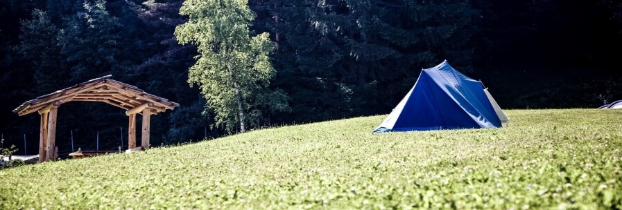 Blauwe tenten Blauwe tenten